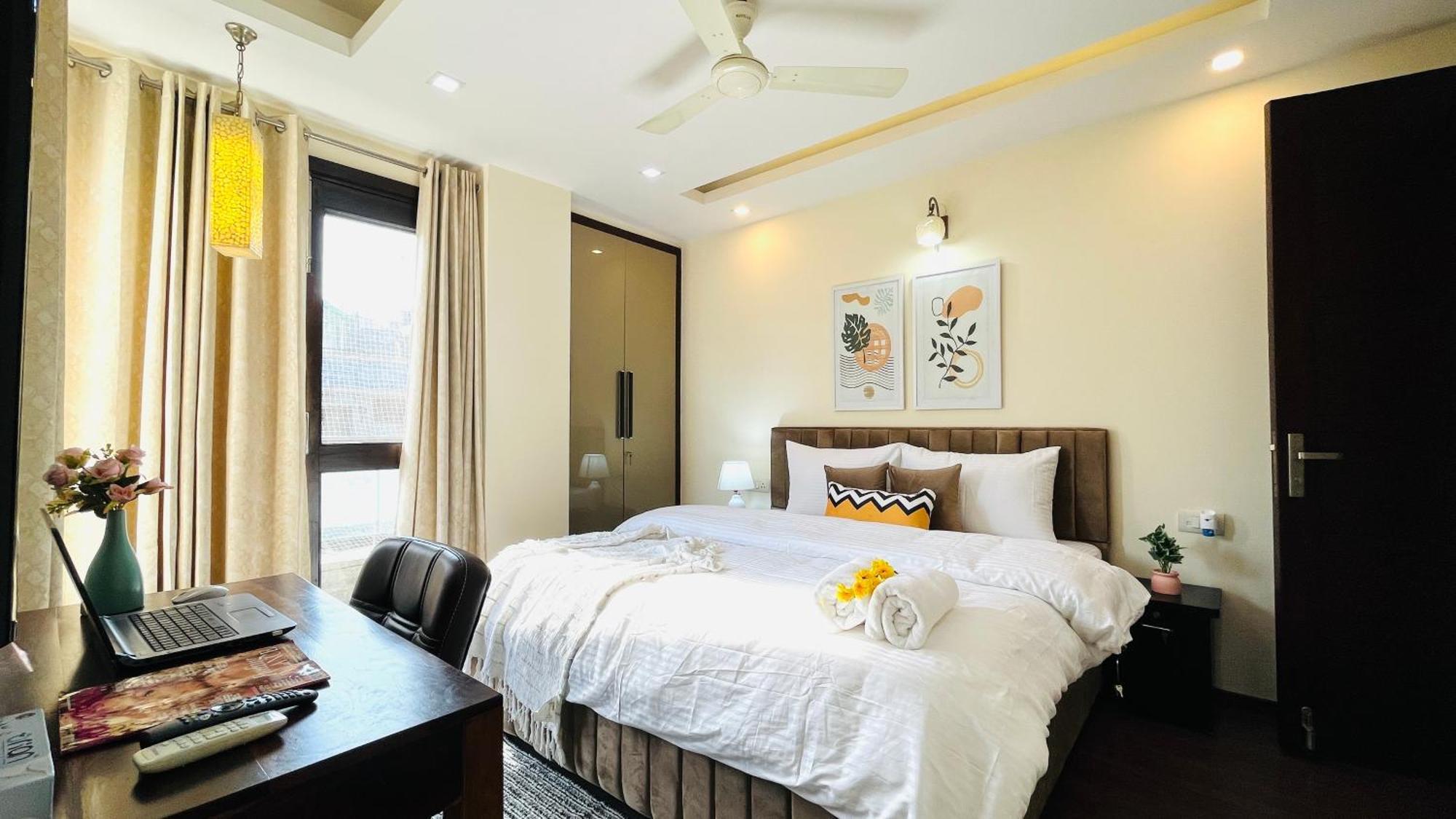 Olive Serviced Apartments - Defence Colony New Delhi Chambre photo